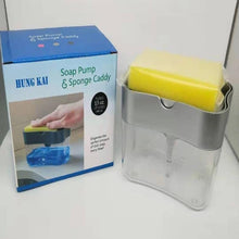 Load image into Gallery viewer, Kitchen Soap Dispenser Single Hand Sponge Soap Dispenser Soap Dispenser Sink Sponge Dispenser Soap Dispenser
