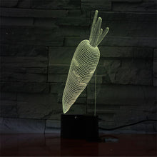 Load image into Gallery viewer, Touch Remote Control Bedroom Bedside 3d Night Light
