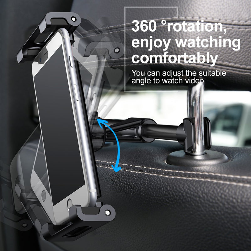 Baseus Back Seat Car Mount Holder Mobile Phone Stand For iPhone 7 iPad 2 3 4 Air 5 Air 6 iPad Mini 1 2 3 Tablet Samsung Bracket