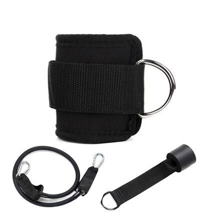 Resistance Bands with Ankle Straps Cuff with Cable for Attachment Booty Butt Thigh Leg Pulley Strap Lifting Fitness Exercise