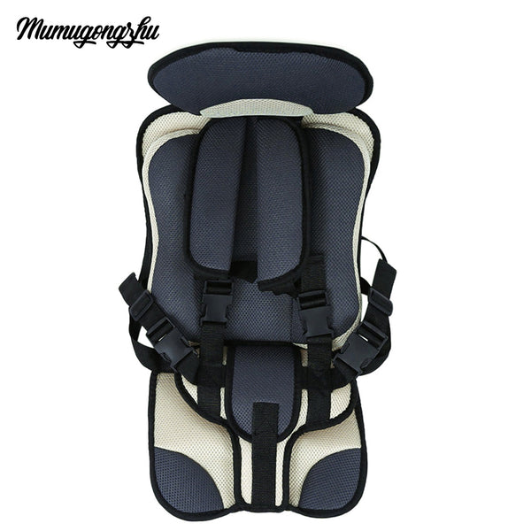 Mumugongzhu Kids Safety Thickening Cotton Adjustable Children Car Seat