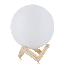 Load image into Gallery viewer, UE3D008 Rechargeable Touch Switch 3D Print Moon Lamp Decor Gift
