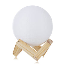 Load image into Gallery viewer, UE3D008 Rechargeable Touch Switch 3D Print Moon Lamp Decor Gift
