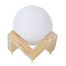 Load image into Gallery viewer, UE3D008 Rechargeable Touch Switch 3D Print Moon Lamp Decor Gift
