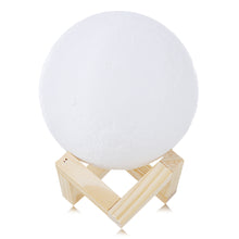 Load image into Gallery viewer, UE3D008 Rechargeable Touch Switch 3D Print Moon Lamp Decor Gift
