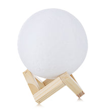 Load image into Gallery viewer, UE3D008 Rechargeable Touch Switch 3D Print Moon Lamp Decor Gift
