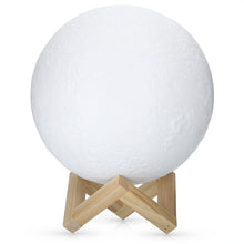Load image into Gallery viewer, UE3D008 Rechargeable Touch Switch 3D Print Moon Lamp Decor Gift
