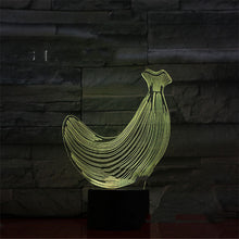 Load image into Gallery viewer, Touch Remote Control Bedroom Bedside 3d Night Light
