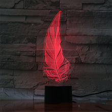 Load image into Gallery viewer, Touch Remote Control Bedroom Bedside 3d Night Light
