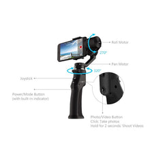 Load image into Gallery viewer, Eyemind Smartphone Handheld Gimbal 3-Axis Stabilizer
