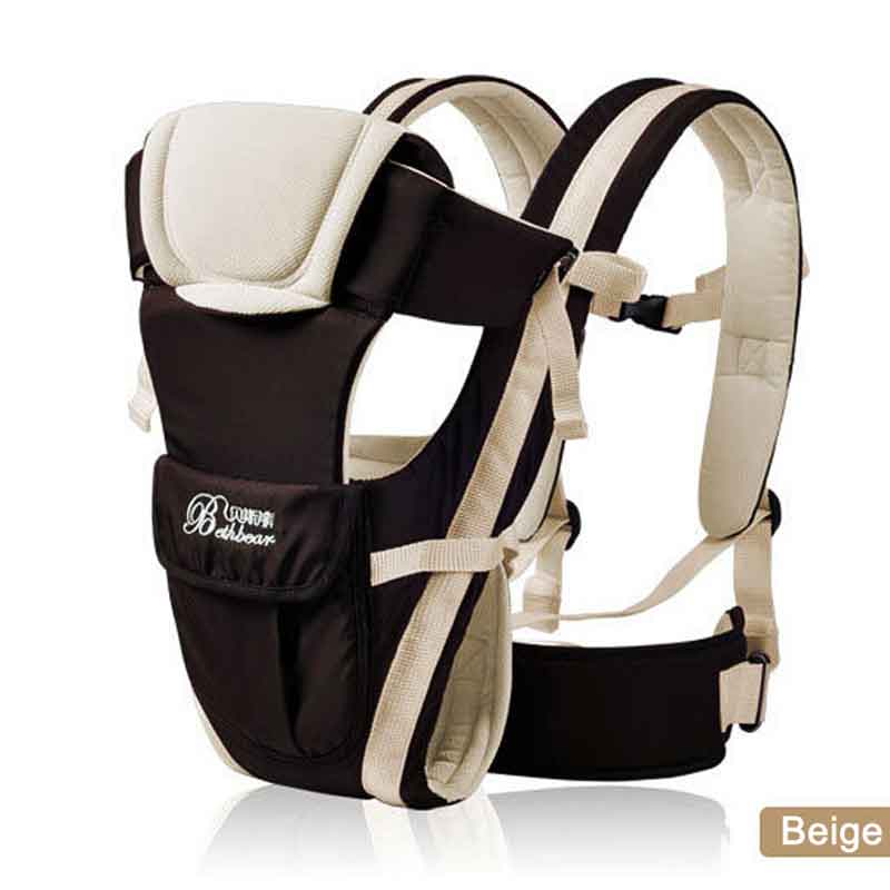 Beth Bear Baby Carrier 0-30 Months Breathable Front Facing 4 in 1 Infant Comfortable Sling Backpack Pouch Wrap Baby Kangaroo New