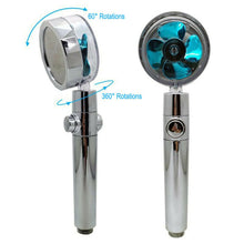 Load image into Gallery viewer, Water Saving Flow 360 Rotating High Nozzle With Turbo Shower Head
