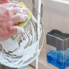 Load image into Gallery viewer, Kitchen Soap Dispenser Single Hand Sponge Soap Dispenser Soap Dispenser Sink Sponge Dispenser Soap Dispenser
