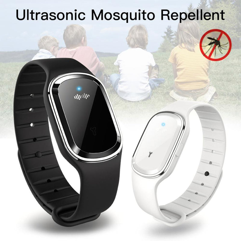 Ultrasonic Anti Mosquito Insect Pest Bugs Repellent Repeller Wrist Bracelet