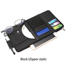Load image into Gallery viewer, IKSNAIL Car Sun Visor Bill Pen Business Card Holder CD DVD Organizer Storage Box Sunglasses Clip Stowing Tidying Car Accessories

