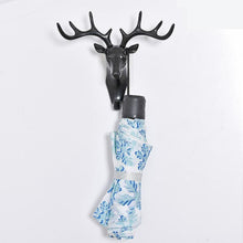 Load image into Gallery viewer, Wall Hanging Hook Three-dimensional Antlers American Wall Decoration Hook Creative Deer Head Wall hook seamless Key Wall Hook
