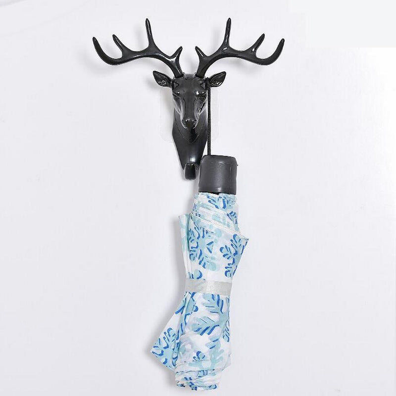 Wall Hanging Hook Three-dimensional Antlers American Wall Decoration Hook Creative Deer Head Wall hook seamless Key Wall Hook