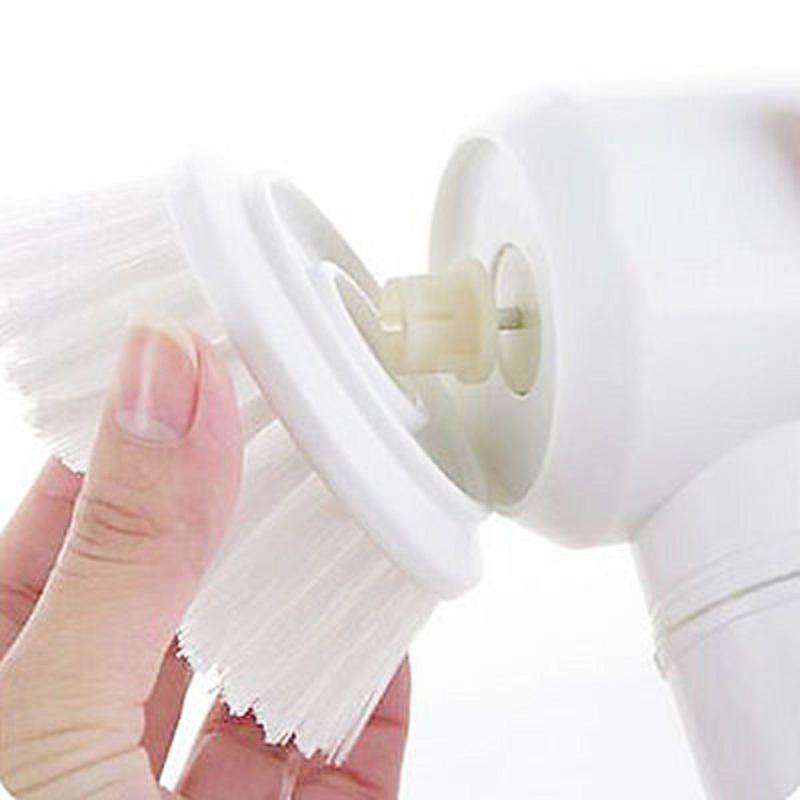 Handheld Electric Cleaning Brush for Bathroom Tile and Tub Kitchen Washing Tool