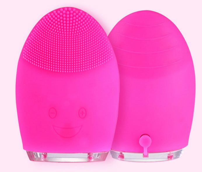 Face Cleaning Mini Electric Massage Brush Washing Machine Waterproof Silicone Cleansing Tools