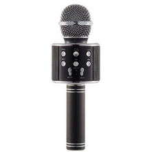 Load image into Gallery viewer, WS-858 Wireless Bluetooth Karaoke Handheld Microphone USB KTV Player Bluetooth Mic Speaker Record Music Microphones
