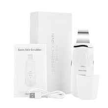 Load image into Gallery viewer, Ultrasonic Remove Blackhead Wrinkle Pore Clean  Face Scrubber Machine
