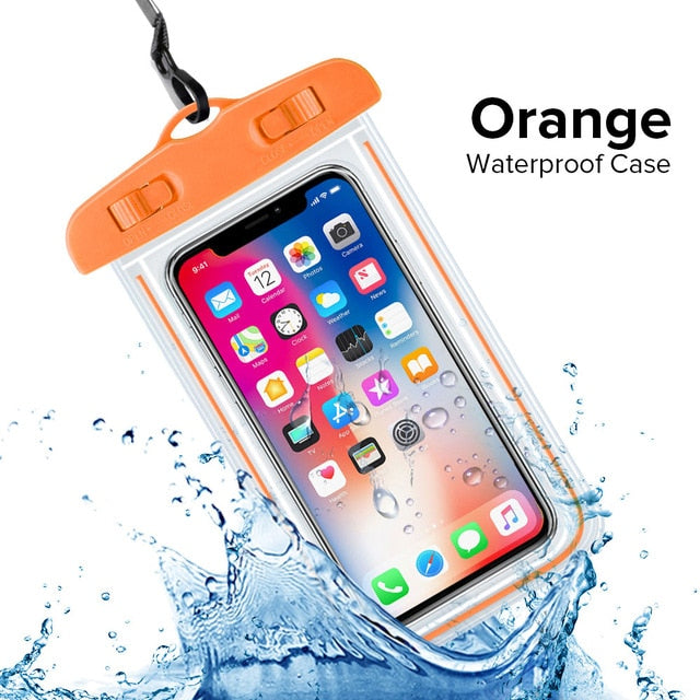 INIU IP68 Universal Waterproof Phone Case Water Proof Bag Mobile Phone Pouch PV Cover For iPhone 12 11 Pro Max Xs Xiaomi Samsung