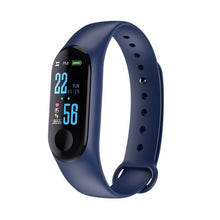 Load image into Gallery viewer, M3 Color Screen Smart Bracelet Motion Heart Rate Blood Pressure Monitoring Sleep Monitoring Waterproof Information Push
