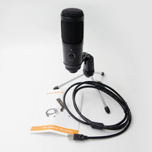 Load image into Gallery viewer, Streaming USB Microphone Metal Condenser Microphones for Laptop Computer Recording Studio Streaming Karaoke Youtube
