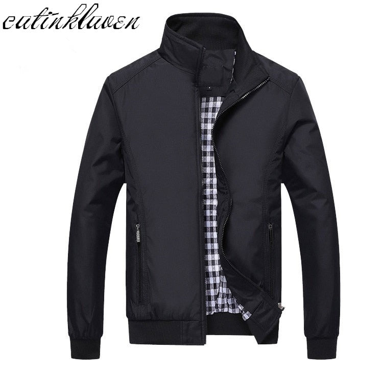 New 2021 Jacket Men Fashion Casual Loose Mens Jacket Sportswear Bomber Jacket Mens jackets men and Coats Plus Size M- 5XL