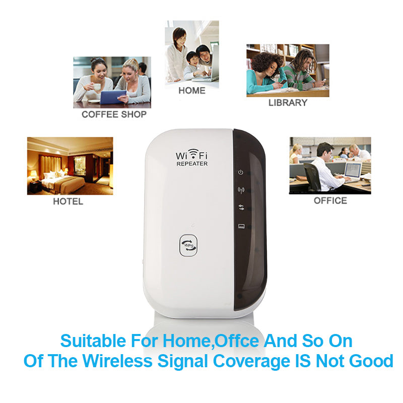 Wireless WiFi Repeater Wifi Extender 300Mbps Wi-Fi Amplifier 802.11N/B/G Booster Repetidor Wi fi Reapeter Access Point