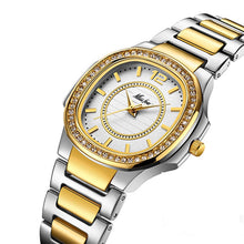 Load image into Gallery viewer, ⭐️⭐️⭐️⭐ Missfox 2549 Women Watches Women Watch 2021 Geneva Designer Ladies Watch Luxury Brand Diamond Quartz Gold Wrist Watch Gifts For Women
