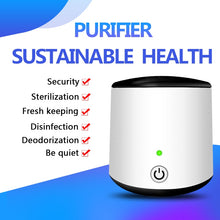 Load image into Gallery viewer, Mini Portable Ozone Generator Air Purifier Ionizer Cleaner Remover Odour Cigarette Smell Bacteria Fridge Car Cabinet

