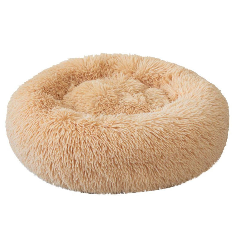 Pet Dog Bed Comfortable Donut Cuddler Round Dog Kennel Ultra Soft Washable Dog and Cat Cushion Bed