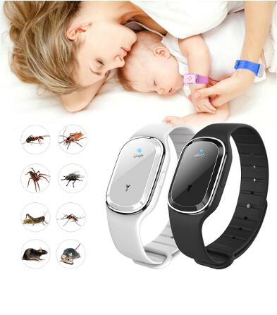 Ultrasonic Anti Mosquito Insect Pest Bugs Repellent Repeller Wrist Bracelet