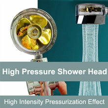 Load image into Gallery viewer, Water Saving Flow 360 Rotating High Nozzle With Turbo Shower Head
