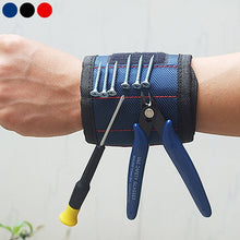Load image into Gallery viewer, Strong Two Magnetic Wristband Adjustable Wrist Support Bands For Screws Nails

