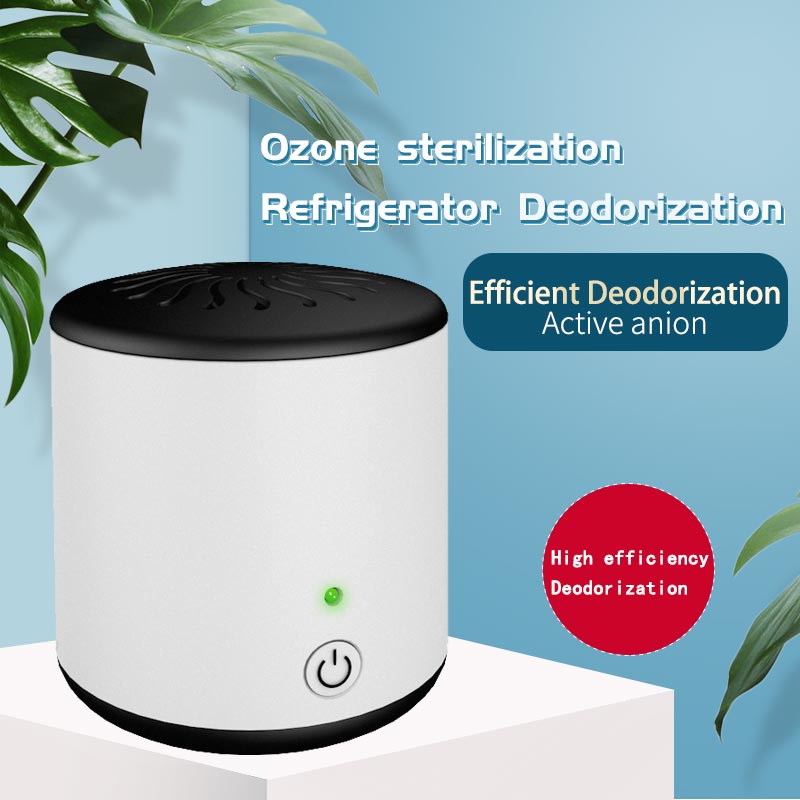 Mini Portable Ozone Generator Air Purifier Ionizer Cleaner Remover Odour Cigarette Smell Bacteria Fridge Car Cabinet