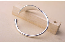 Load image into Gallery viewer, Silver Plated Leaf Charm Bracelets &amp; Bangles For Women Wedding Adjustable Bracelet Pulseira Feminina SL206
