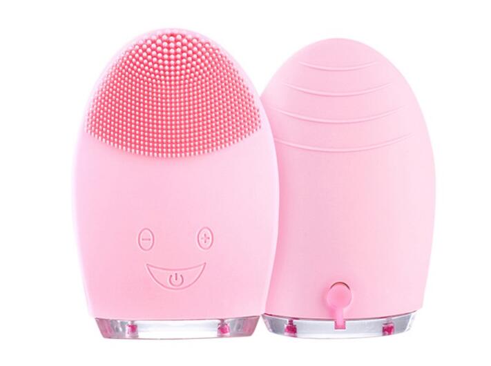 Face Cleaning Mini Electric Massage Brush Washing Machine Waterproof Silicone Cleansing Tools