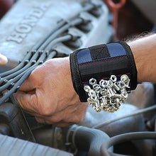 Load image into Gallery viewer, Strong Two Magnetic Wristband Adjustable Wrist Support Bands For Screws Nails
