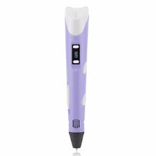 Load image into Gallery viewer, Magic 3D Printer Pen with ABS filaments 3D Printing 3D Pen Drawing EU Plug For Kids Birthday Present
