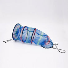 Load image into Gallery viewer, LEO Colorful 3 Layers Collapsible Fishing Net Basket to Keep Fish Alive in the Water 65cm
