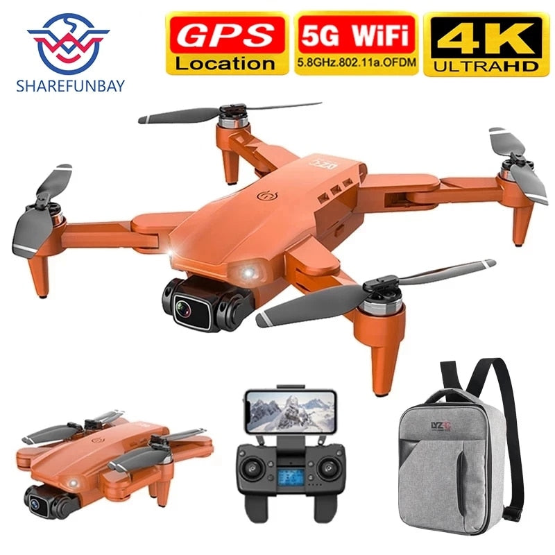 L900 pro 4K HD dual camera with GPS 5G WIFI FPV real-time transmission brushless motor rc distance 1.2km professional drone