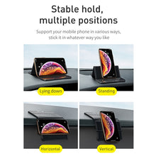 Load image into Gallery viewer, Baseus Car Phone Holder Universal Mobilephone Wall Desk Sticker Multi-Functional Nano Rubber Pad Car Mount Phone Support
