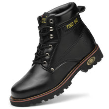 Load image into Gallery viewer, Steel Toe Shoes Men Safety Work Boots Autumn Winter Outdoors Men Work Safety Shoes Anti-piercing Protection Footwear
