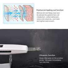Load image into Gallery viewer, Ultrasonic Remove Blackhead Wrinkle Pore Clean  Face Scrubber Machine
