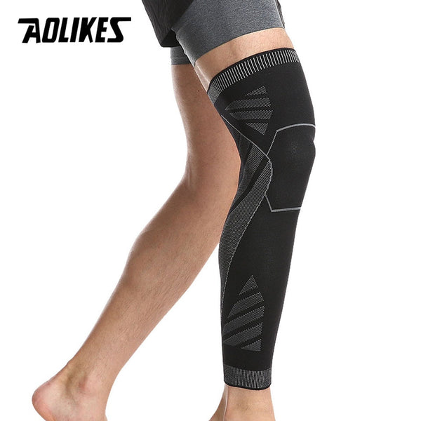 AOLIKES Knee Protector Elastic Knee Support Brace for Running, Basketball, Volleyball, Football,Cycling Knee Pads