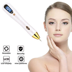 Skin Care Laser Mole Tattoo Freckle Removal Pen LCD Sweep Spot Mole Removing Wart Corns Dark Spot Remover Salon Beauty Machine