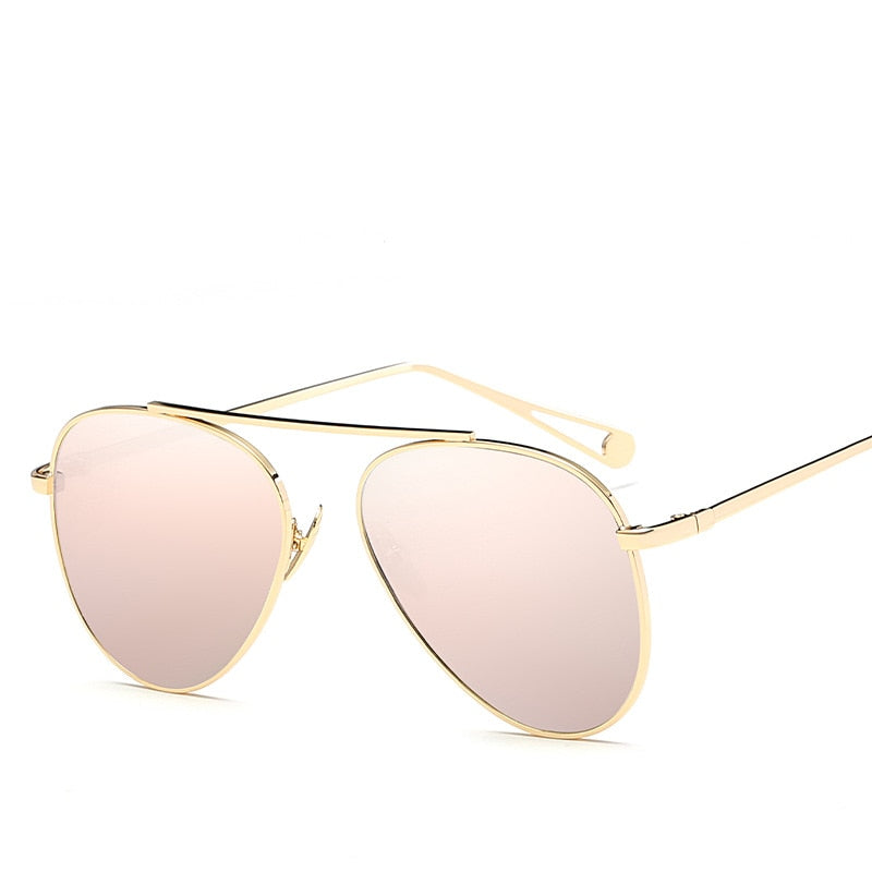 Luxury Brand Pilot Women's Sunglasses Fashion Aviation Vintage Sunglass Female Sun Glasses