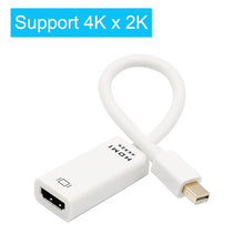 Load image into Gallery viewer, Mini Displayport To HDMI Cable 4k 1080P TV Projector Projetor DP 1.4 Display Port Converter For Mac Mini Apple Macbook Air Pro
